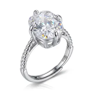 5CT Princess Cut CZ Ring, S925 Sterling Silver, Sparkling Halo Engagement Ring, Luxury Womens Statement Jewelry, Birthday, Anniversary, Valentines Gift, Party & Daily Wear Ring