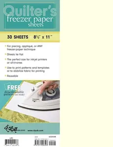 Quilter's Freezer Paper Sheets: 30 Sheets: 8 1/2" X 11" -- C&t Publishing, General Merchandise