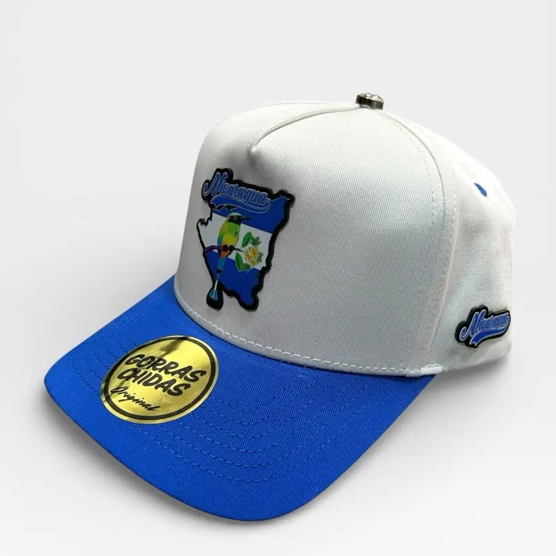 Nicaragua Plate Edition Adjustable SnapBack Hat, Premium Headwear, High-Quality Color Plate Design with Snap Closure, Unisex Gift for Men and Women