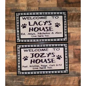 Personalized Doormat