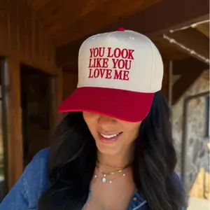 YOU LOOK LIKE YOU LOVE ME Trucker Hat, Embroidered Hat
