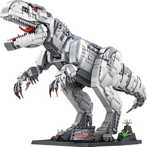 Large Dinosaur Building Block Model Kit, Jointed Design, Creative Space Decor, Collectible Ornament, Perfect Birthday Gift, Colorful Packaging