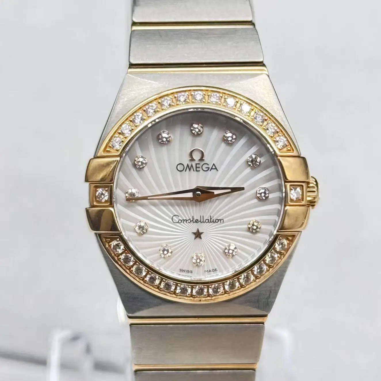 Omega Constellation 123.25.27.20.55.001 Stainless Steel & Rose Gold Automatic Watch