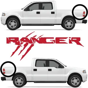 Ranger w/ Claw Replacement Bedside Decals