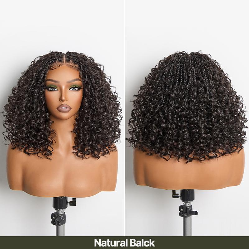 Frodio Veralux™ 13x6 HD Lace Wig Glueless Wear & Go 12” Boho Braids ...