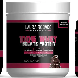 LRW WHEY ISOLATE PROTEIN SUPPLEMENT (Chocolate Flavor) – 1LB