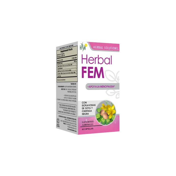 Herbal Female | Herbal Dietary Supplement | Capsules | 60 Capsules | Herbal Solutions