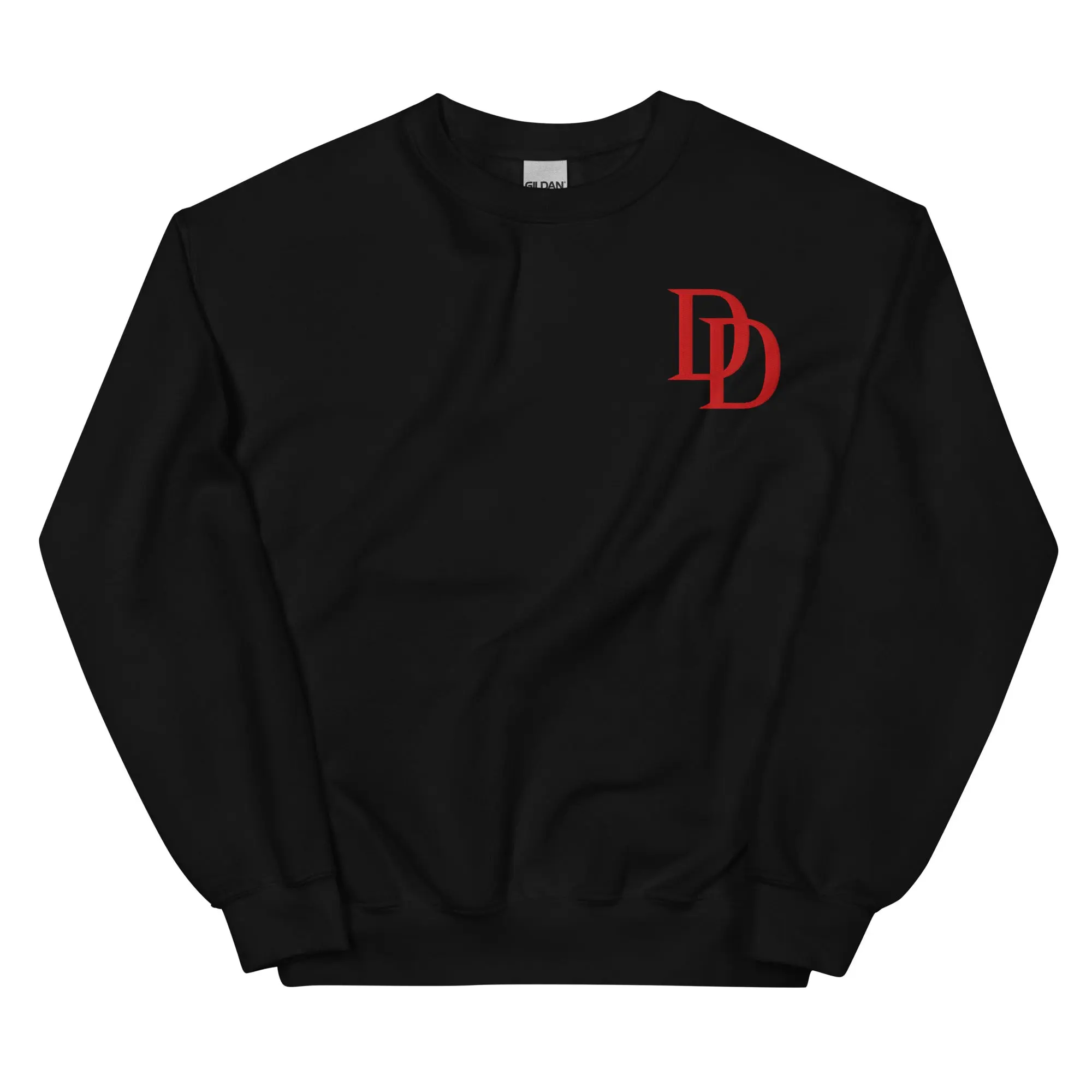 Minimalist Daredevil Embrodiered Unisex Sweatshirt Hoodie Tops Defenders Daredevil Born Again Embroidered Cosplay Casual Pullover