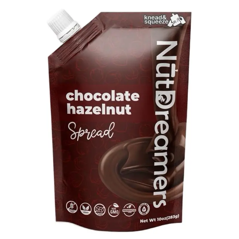 Chocolate Hazelnut Spread / Nut Dreamers - Dairy Free, No Sugar Added, Vegan, Snack, Dessert, Natural Sweet Treat - Hazelnut flavor healthy chocolate