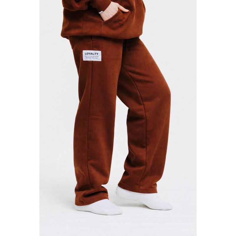 Unisex Heavyweight Straight-Leg Sweatpants – Premium 450 GSM