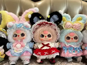 Baby Three 400% Lolita’s Dreamland Series Plush Blind Box Toy&Cute Collectible Doll& Mystery Surprise Toy Gift