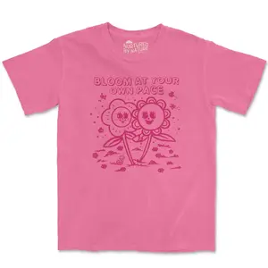 Bloom At Your Own Pace Graphic T-Shirt