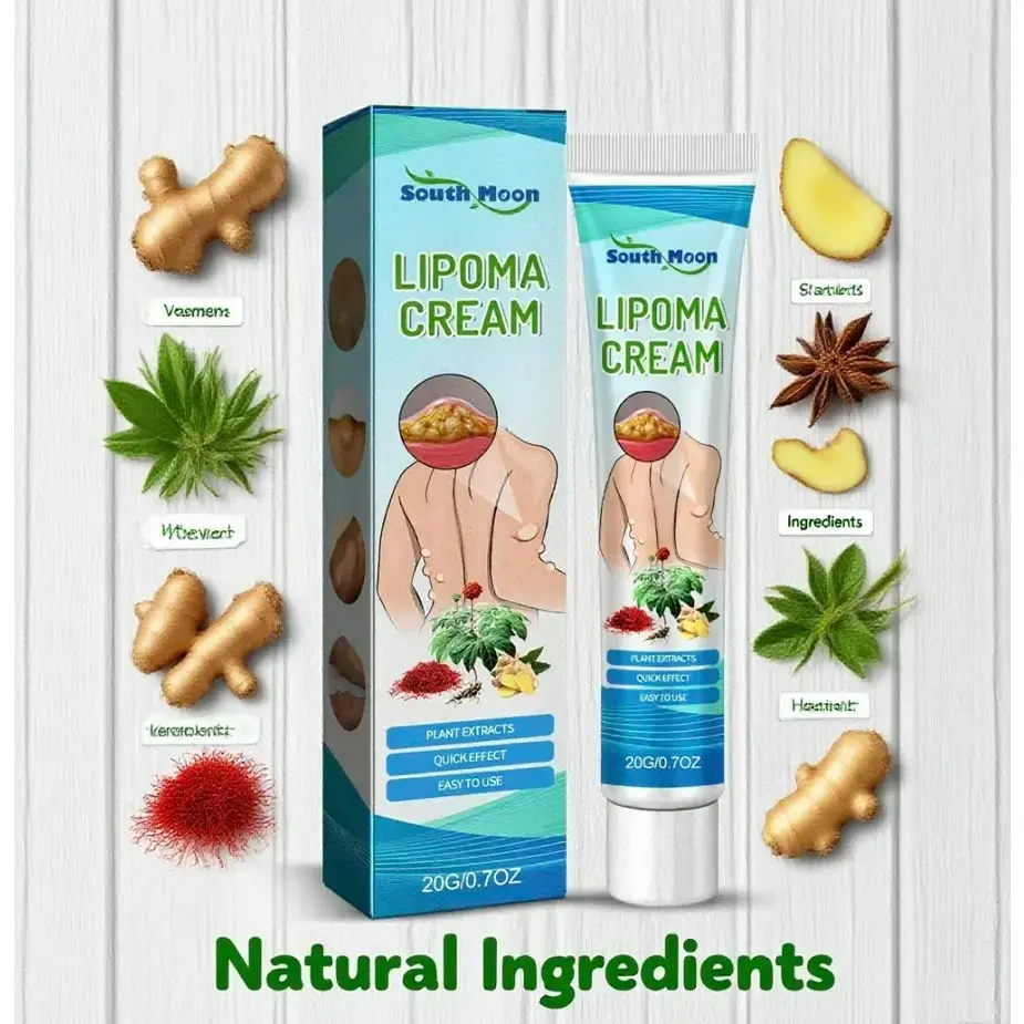 Ginger & Saffron Infused Body Care Ointment, Daily Massage Cream for Smoother Skin Appearance