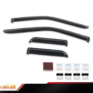 Window Visors Vent Rain Guards Deflector Fit For Ford F-150 2015-2025 Super Cab