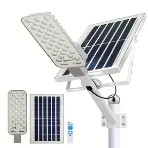 1PCS Solar LED Wall Light 10000mAh Battery, Remote Control, Light Sensor, Dusk to Dawn, IPX4 Waterproof, Outdoor Lamp for Garden Yard Garage Pathway Solar Post Lights