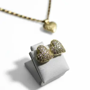 Heart Necklace Set