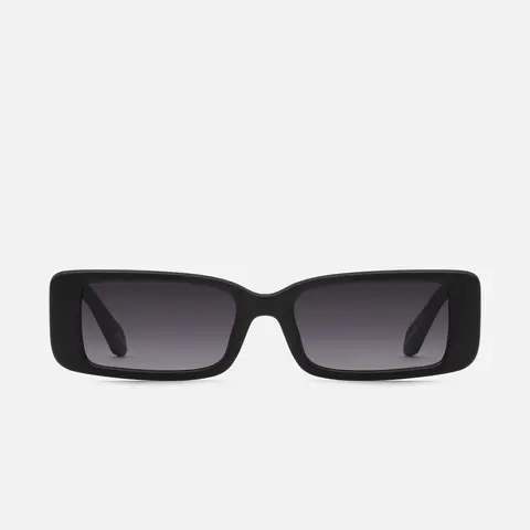 QUAY - ART SCHOOL Trendy Narrow Rectangle with built in universal nose pads and wide arms