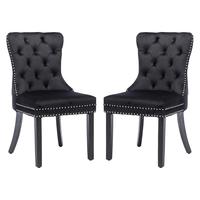 2PC Black + Velvet + Foam