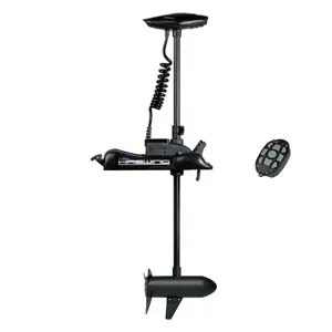 HASWING Cayman Electric Trolling Motor – 24V 80LB 48/54/60 Inches Shaft Bow Mount Boat Fishing for Saltwater & Freshwater with Wireless Remote Controller