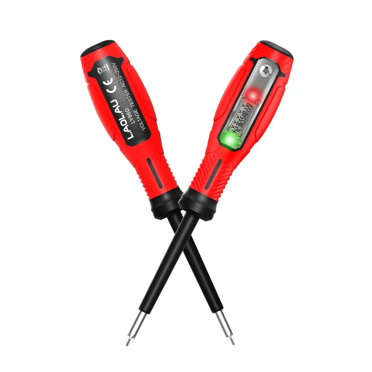 2 in 1 Digital Voltage Tester Screwdriver Tool for Home Use, Magnetic Tip Screwdriver Electric Test Pen, Circuit Break Checker for Efficient Testing