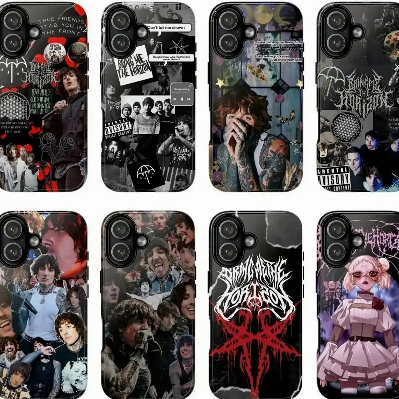 Bring Me The Horizon Tour 2026 phone case Compatible with iPhone 8-17