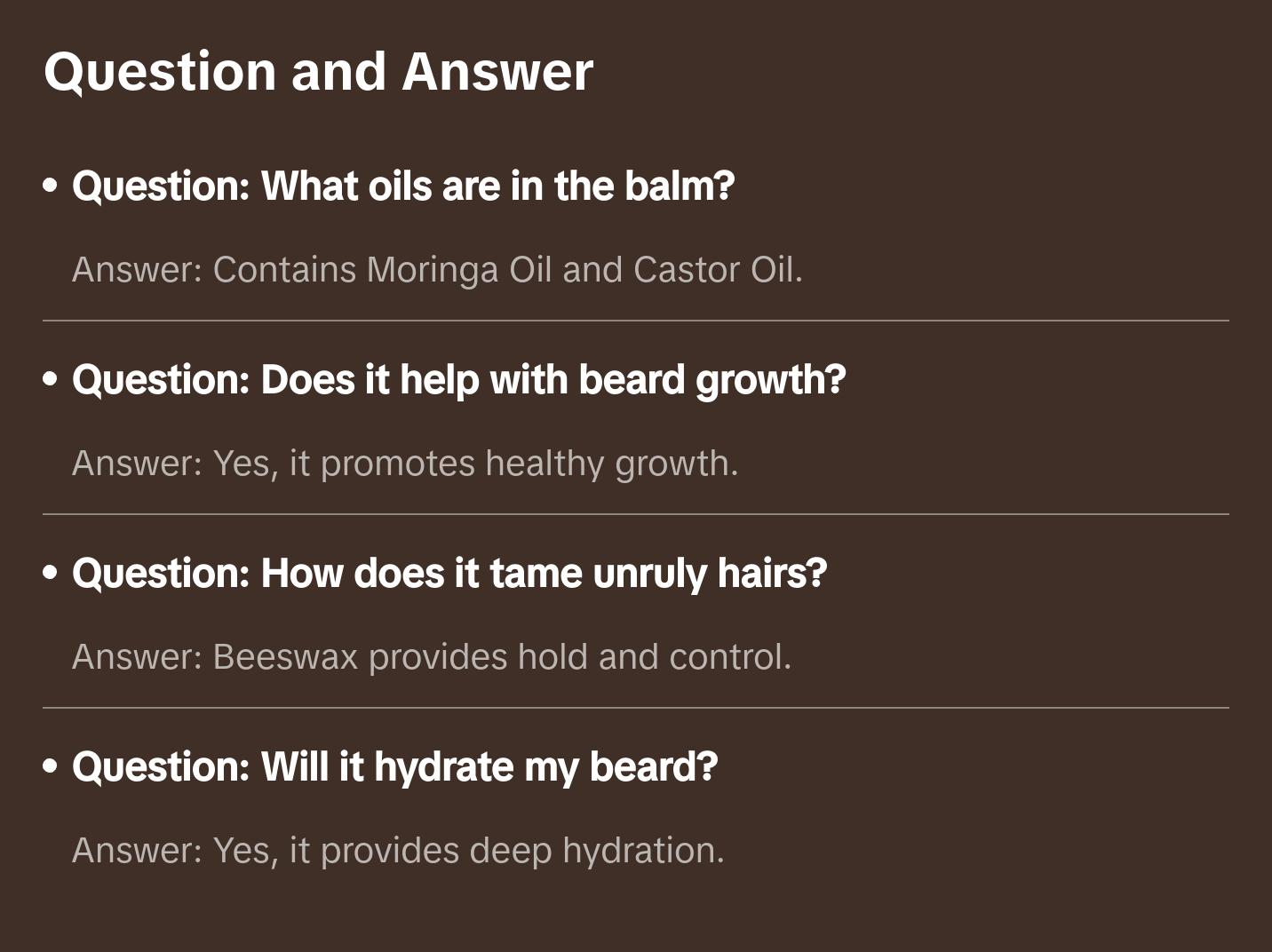 Naturalux Beard Balm with Moringa Oil, Shea Butter & Mango Butter - Nourishing Formula for Deep Hydration and Healthy Growth - Comfort, Hair Care