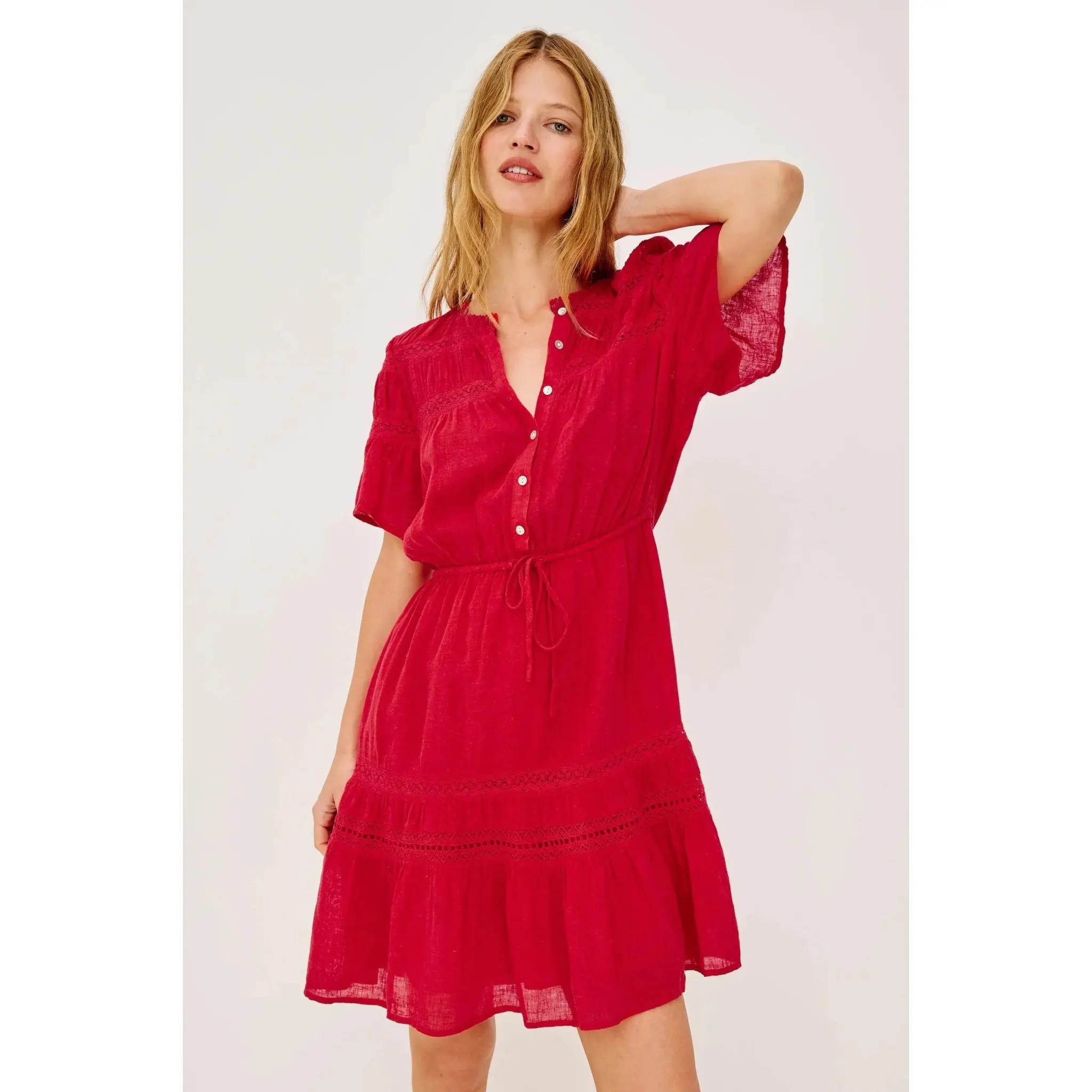 Rails Winslow Dress in Tomato