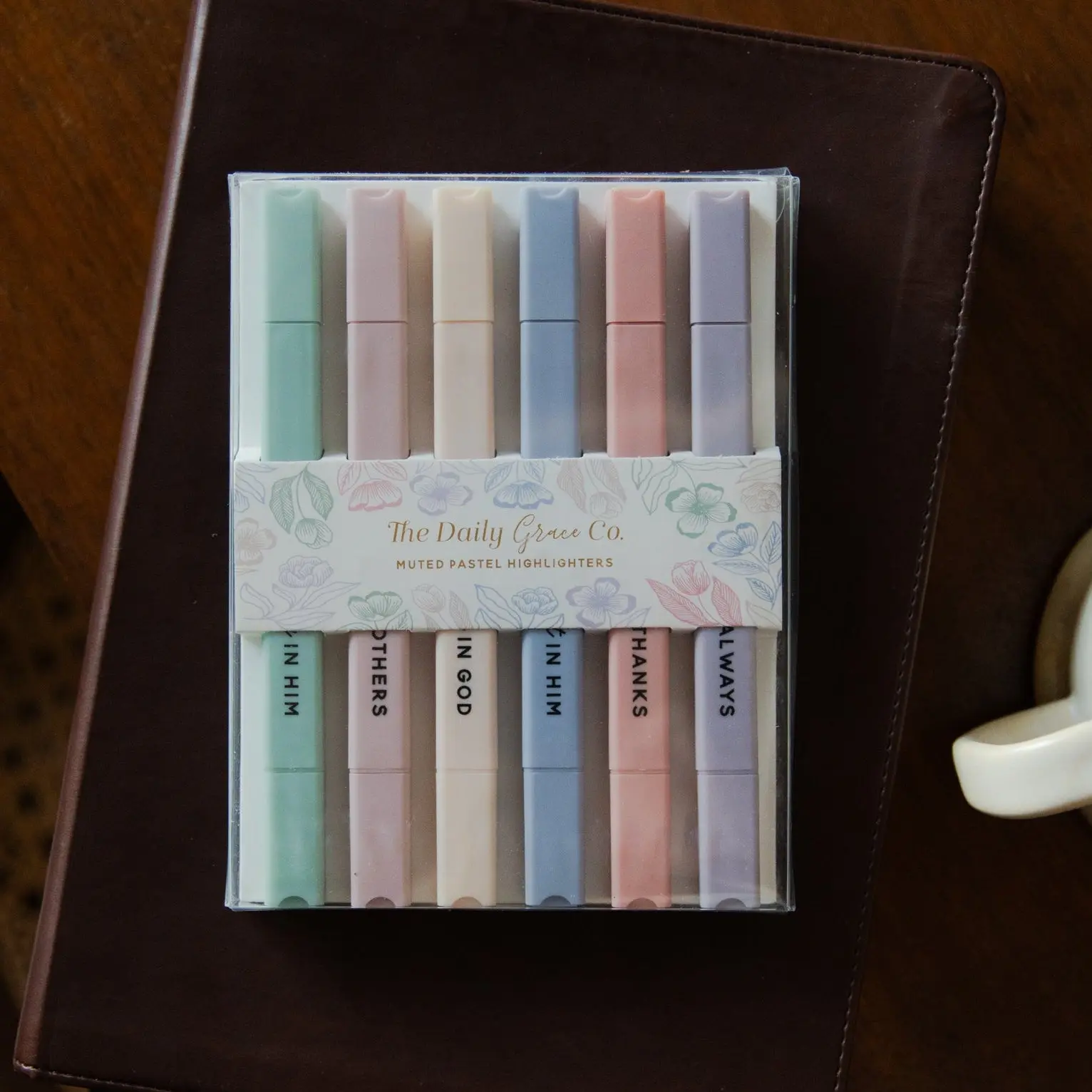 Muted Pastel Highlighters