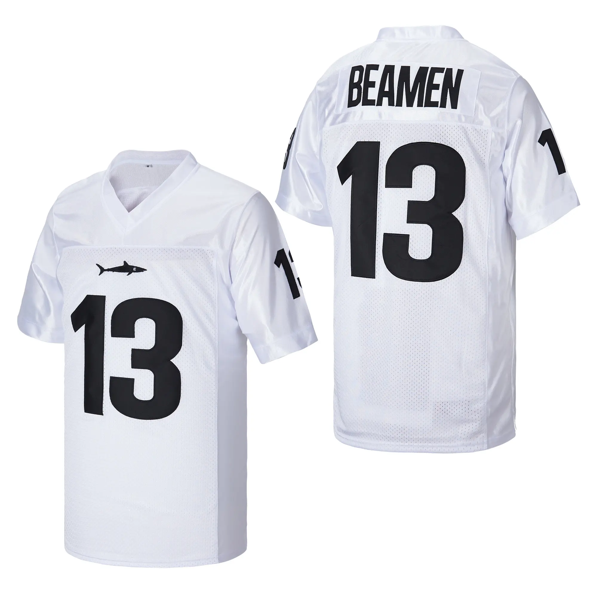 Men's #13 Willie Beamen Any Given Sunday Movie American Football Jersey Embroidery short-sleeved football Men's Striped rugby  wear practical gift
