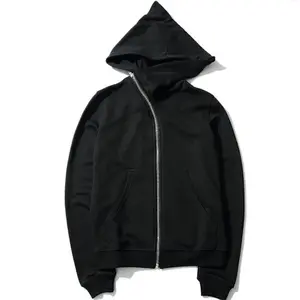 New Hoodies Men zipper Cardigan black sweatshirts hip hop swag style skateboard streetwear Cloak Hooded jacket coat Casual Long Tops Cotton Jeans