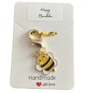 Happy Bumblebee Stylish Keychain