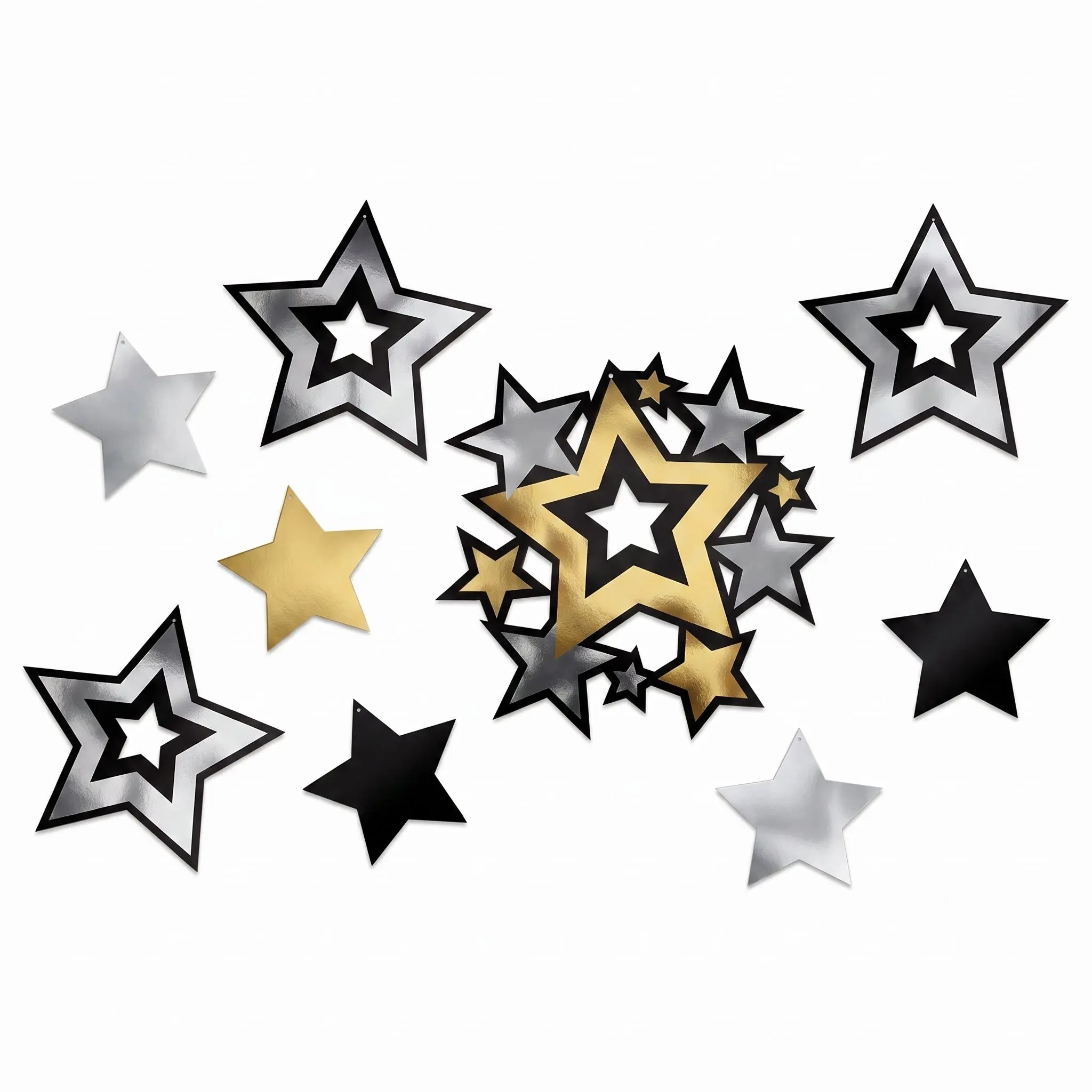 Hollywood Star Cutouts Mega Value Pack, 30-Count