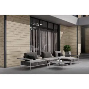 Arctic Oak Wood-Like Composite Siding, Exterior Wall Paneling