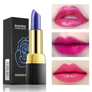Temperature-changing lipstick, long-lasting wear, enhances lip color, resistant to smudging, non-sticky, evens out the lip area, provides lasting hydration, and elevates the fashion sense of your makeup.