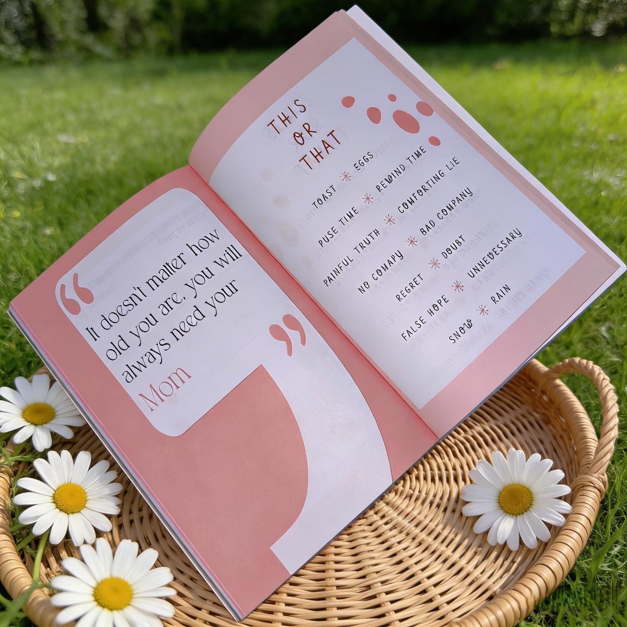 【Mother's Day】Just a Few Things I Love About You Mom Fill-In The Blank Book Gift for Mom Journal, Meaningful Gifts for Mom, Mothers Day Gifts, Mom Birthday Gifts