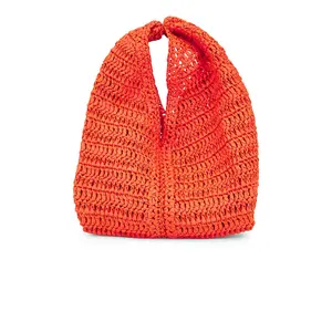 A.L.C. Simone Raffia Bag in Poppy