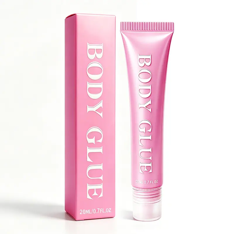 【Black Friday】Sweat- and Water-Resistant Body Glue, Non-Staining Skin Adhesive for Secure Outfits, Easy to Remove with Soap and Water