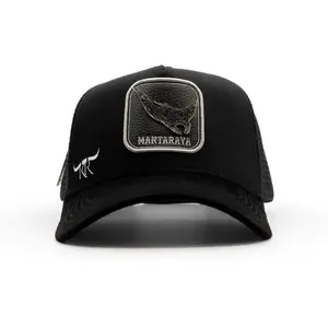 Cap “Mantaraya”, Black/Dark”Malla”, “The King Ranch”, with special box