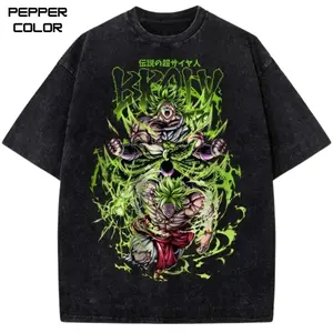Broly Anime T-Shirt,Dragon Ball Shirt,Vintage Graphic Tees,Crew Neck Casual Cotton,Trending,Unisex Anime Tee Gift For Menswear Womenswear Streetwear Tops Viral Streetwear Style