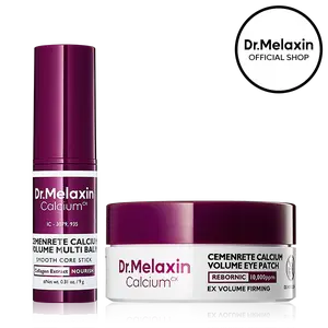 [Dr.Melaxin Official] Calcium Volume Multi Balm+Eye Patch 60ea Korean Skin Care Cosmetics with Collagen Extract Elasticity Eye Shield Skin Repair