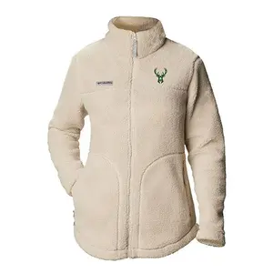 Women's Columbia West Bend Sherpa Milwaukee Bucks Full Zip Jacket