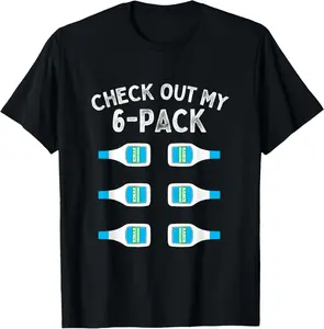 100% Cotton Ranch Dressing Gift Checkout My 6 Packs Abs Funny Sauce T-Shirt
