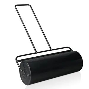【Summervibes】UBesGoo 36" Lawn Roller for Garden - Black