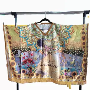 Oshun Handmade Poncho | Spiritual Clothing | One-Size Fits All