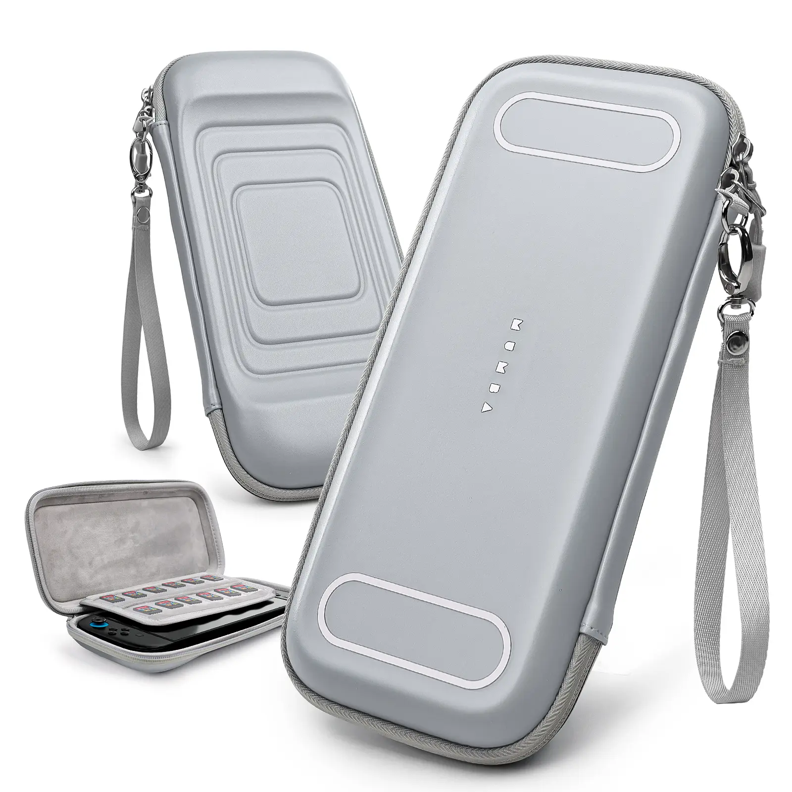 Gray Minimalist Carry Pouch