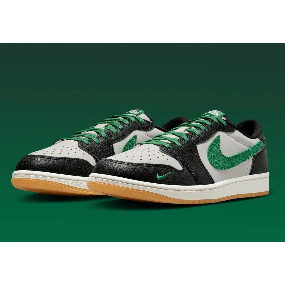 Men's Air Jordan 1 Low OG "Pine Green" IR2283-030 Fashion Athletic Sneaker Summer Shoes New
