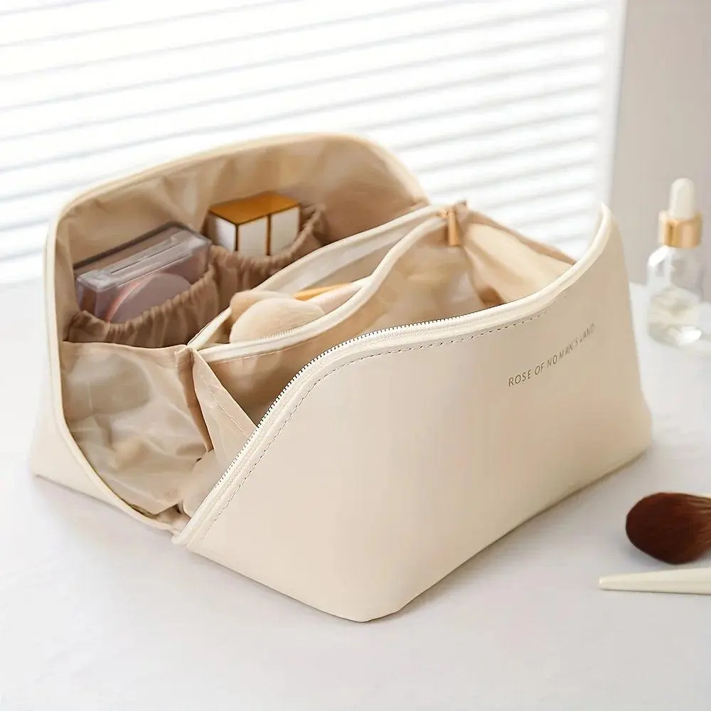 SHIREEN Polyester Makeup Organizer Insert Bag, Functional Luggage Accessory