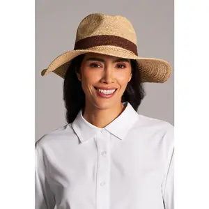 Women's Crochet Fedora | Natural