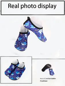 Anti-Slip Quick-Dry Breathable Slip-On Water Shoes, Outdoor Wading Shoes for Boys and Girls, Lightweight Casual Shoes