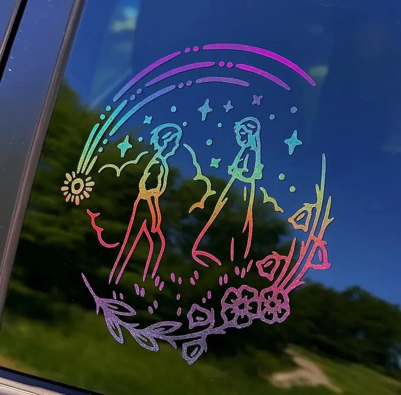 Howl's Moving Castle Car Decal, Studio Ghibli, Anime